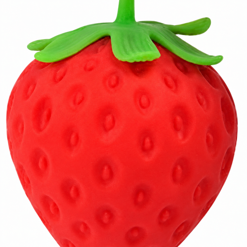 Jumbo Strawberry Squishy Toy Giant Slow Rising Sensory Fidget - alternate view