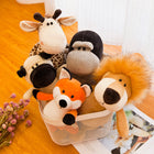 25cm & 35cm Jungle Animal Plush Toys - Cute Safari Stuffed Animal Collection