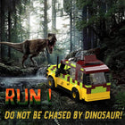 Jurassic Tour Vehicle 309pcs Dinosaur Building Blocks Set