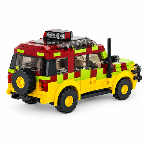 Jurassic Tour Vehicle 309pcs Dinosaur Building Blocks Set - alternate view