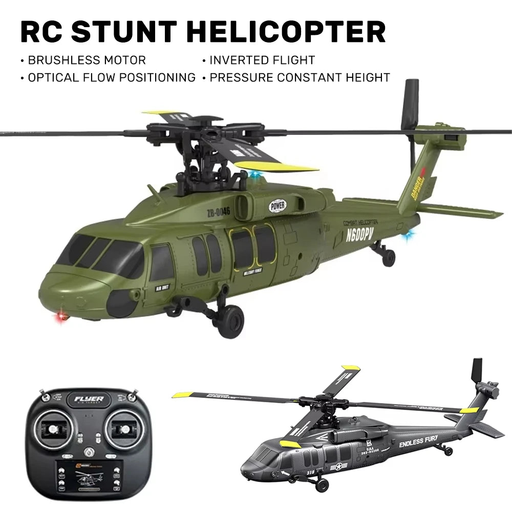 Sky Stunt Master K200 - 6-Axis Gyro Brushless Remote Control Helicopter Secondary image