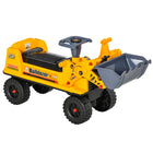 Kids Bulldozer Ride-On Toy | Toddler Excavator with Digging Bucket | ToyIvia