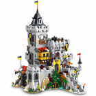 4961-piece King of Crows castle building block model, front three-quarter studio view