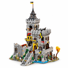 4961-piece King of Crows castle model viewed from the ramp side