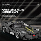 La Voiture Noire 339pcs Luxury Sports Car Building Set