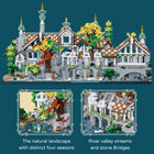 Elven Valley Castle Building Blocks Kit - 3337pcs The Last Homely House