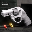 LCR-38 Mechanical Continuous Firing Revolver - Soft Bullet Toy Gun