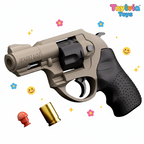 Toy revolver with accessories on a white background, featuring the Toyvian Toys brand.