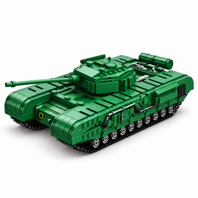 766PCS Leopard 2A5 Main Battle Tank Military Building Blocks Model