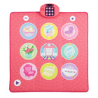 Pink Kids Dance Mat | 5 Difficulty Levels & 9 Demo Songs | ToyIvia