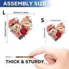 Eternal Bloom: High-Difficulty Love-Flower Animal Shaped Wooden Puzzle