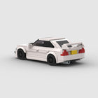The Arctic EVO: 336-Piece High-Speed White Sports Car Construction Kit