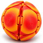 4PCS Large Squeeze Fidget Balls 6cm Sensory Stress Relief Grip Set - macro view