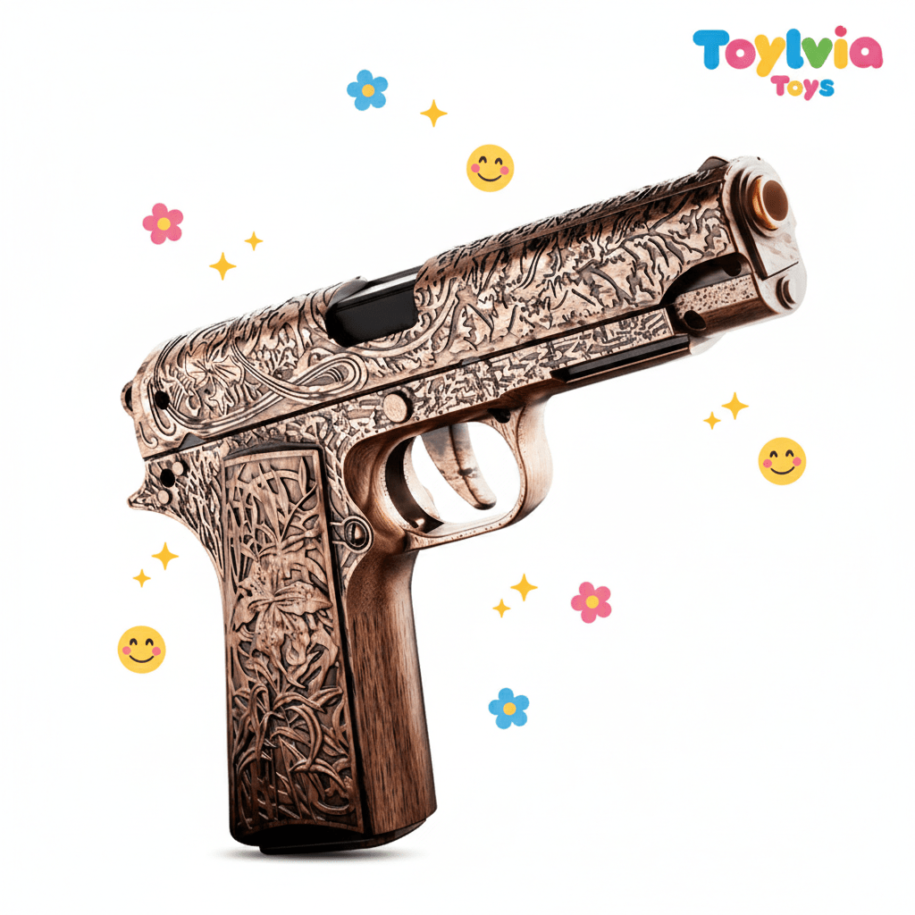 M1911 Pistol Shell Throwing Toy Gun - Continuous Firing Blowback - Toylvia™ - Toylvia™ Main image