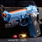 M92 / 2011 Shell-Ejecting Soft Bullet Toy Gun - Blowback Action