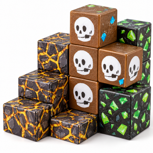 Magnetic Blocks 100 PCS Dark Castle Set STEM Toy - alternate view