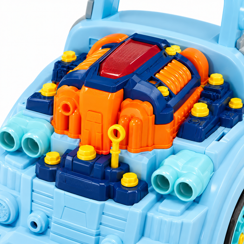 Engine Toy Kids Mechanic Car Repair Playset Blue - alternate view