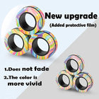 3PCS Magnetic Rings Fidget Toy Set Spinner Rings Desk Toy