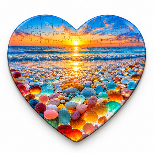 1000pcs Love Stones Landscape Jigsaw Puzzle 70x50cm Wall Decor - alternate view