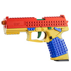 USP Building Block Soft Bullet Toy Gun | 2-in-1 DIY Blaster | ToyIvia