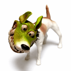 Mask Dog 7cm Action Figure PVC Collectible Desk Ornament | Toylvia™