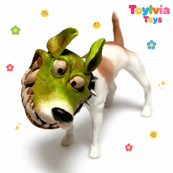 Mask Dog 7cm Action Figure PVC Collectible Desk Ornament | Toylvia™ - Toylvia™ - Toylvia™ Main image