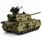 Panzer VIII Maus building block model rear three-quarter angle