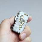 Mechanical Scale Push Card Metal Slider Musical EDC Toy