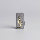 Mechanical Scale Push Card Metal Slider Musical EDC Toy