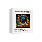 Halloween Pumpkin Wooden Puzzle for Adults – Irregular Jigsaw