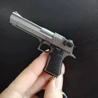 Metal 1:4 Desert Eagle Model Keychain - Mini Alloy Collectible
