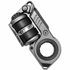 Metal EDC Fidget Slider – Magnetic Ratchet Desk Toy