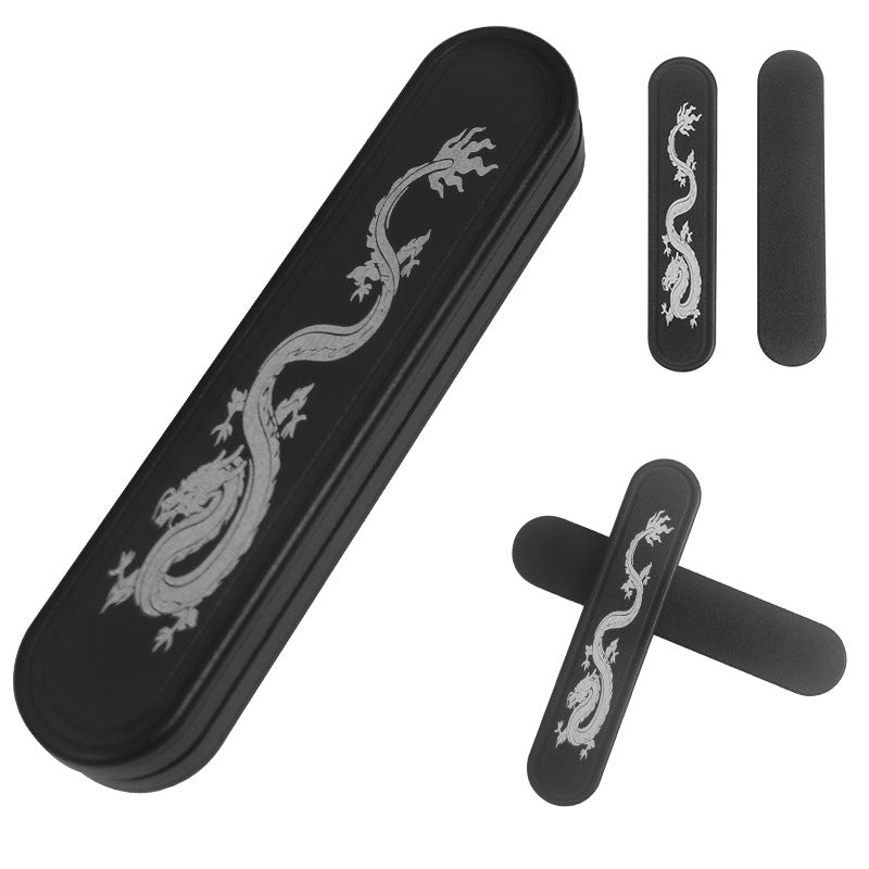 Metal EDC Magnetic Push Card Haptic Coin Fidget Slider