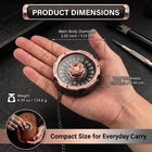 Metal Mechanical EDC Fidget Spinner Smooth Bearing Desk Toy