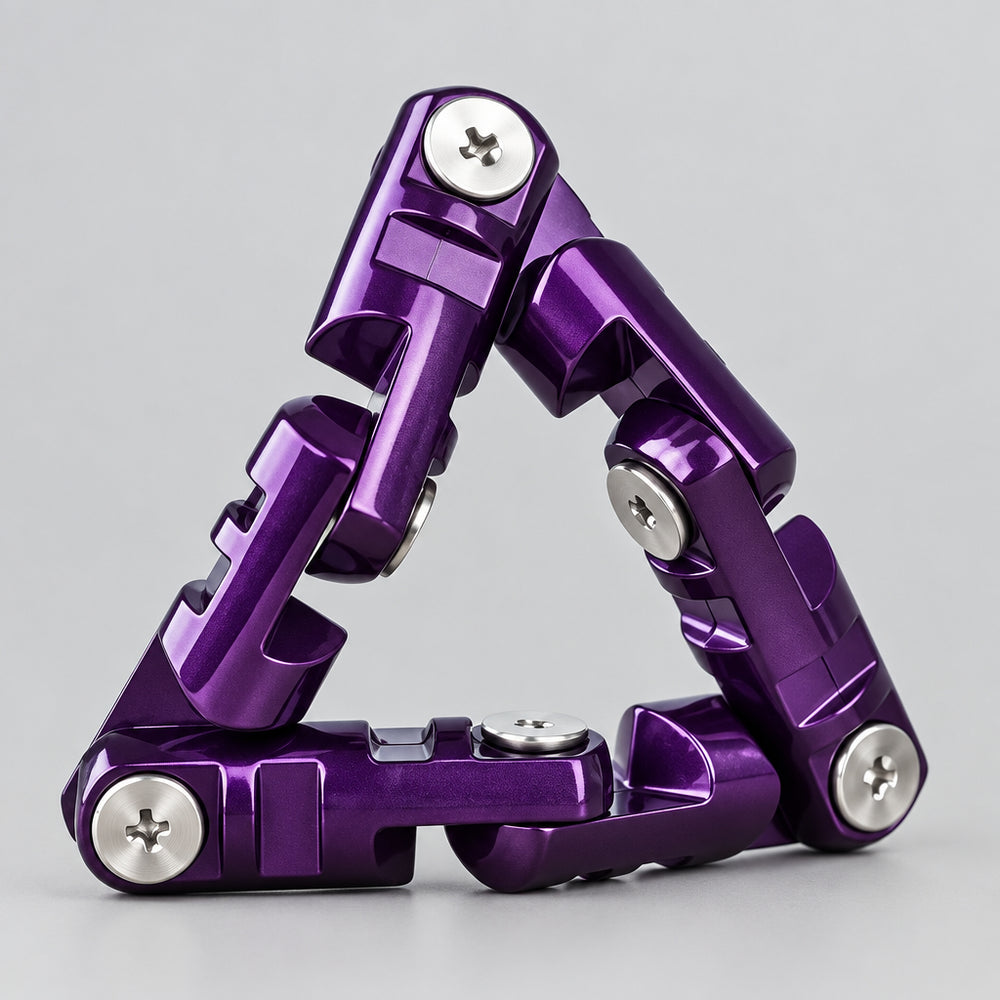 Metal Infinite Flip Chain Fidget Massage Bracelet Toy
