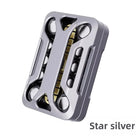 Metal Infinite Slider Fidget Toy Magnetic Damping EDC Desk Tool