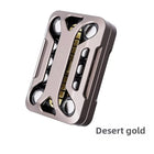 Metal Infinite Slider Fidget Toy Magnetic Damping EDC Desk Tool