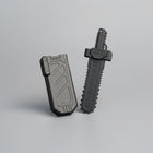 Metal Sword Mechanical Fidget Slider Zinc Alloy EDC Desk Toy