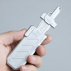Metal Sword Mechanical Fidget Slider Zinc Alloy EDC Desk Toy