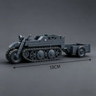 Military SD.KFZ.2 Half-Track Motorcycle Building Blocks Kit