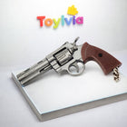 The Pocket Maverick: Mini Metal Revolver 1:3 Scale Replica & Keychain