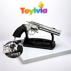 The Pocket Maverick: Mini Metal Revolver 1:3 Scale Replica & Keychain