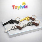 The Pocket Maverick: Mini Metal Revolver 1:3 Scale Replica & Keychain