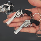 The Pocket Maverick: Mini Metal Revolver 1:3 Scale Replica & Keychain