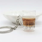 Mini Beer Mug Keychain – Cute Beer & Cola Cup Bag Charm for Couples