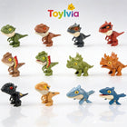 Mini Finger Dinosaur Toys - 5/10/20pcs Bite-Action Dino Figures | Interactive Funny Cartoon Hand Puppets for Kids