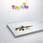 Mini M110 Alloy Weapon Keychain - 9cm Military Model