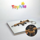 Mini M110 Alloy Weapon Keychain - 9cm Military Model