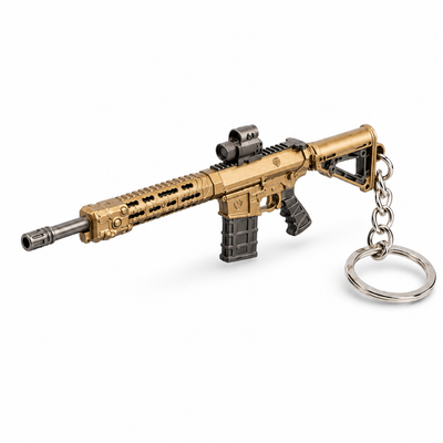 Mini M110 Alloy Keychain - 9cm Military Model