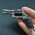 Mini M500 Revolver Metal Keychain Collectible - Detachable Alloy | Toylvia™